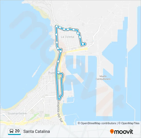 20  Line Map