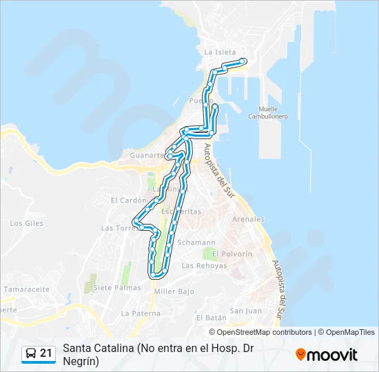 21  Line Map