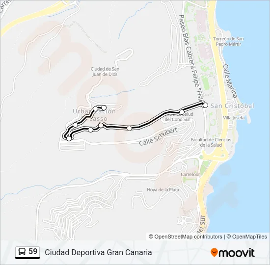 59  Line Map