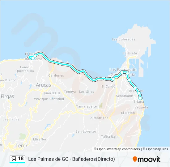 18  Line Map