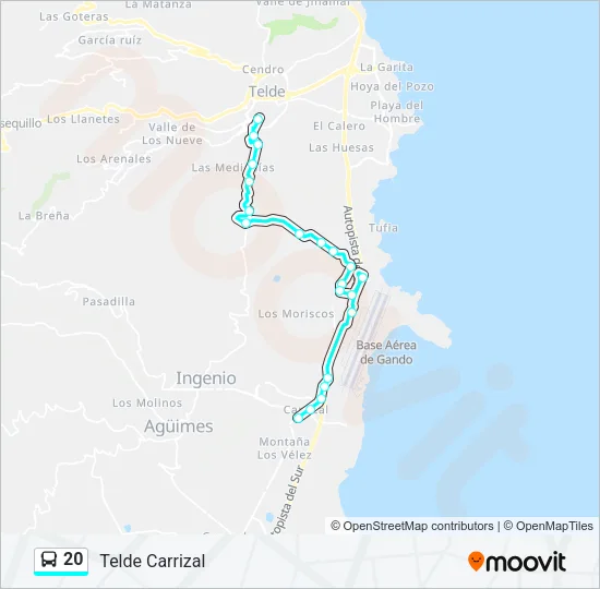 20  Line Map