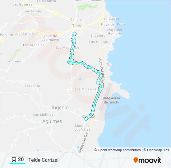 20  Line Map