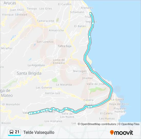 21  Line Map