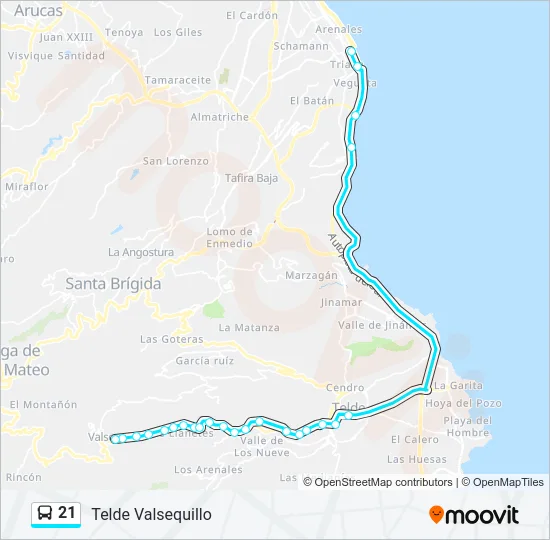 21  Line Map