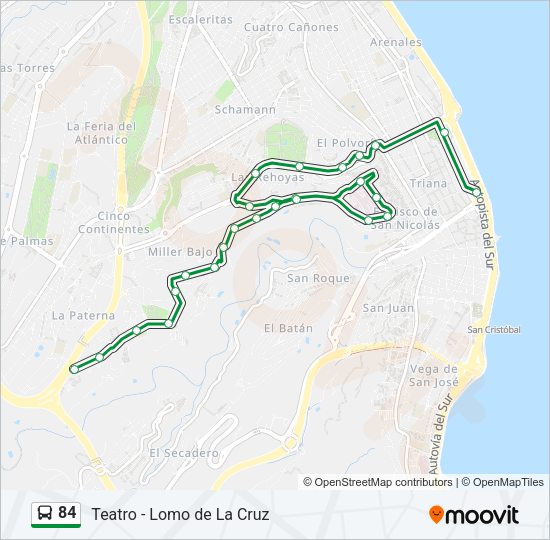 Mapa de 84 de 
