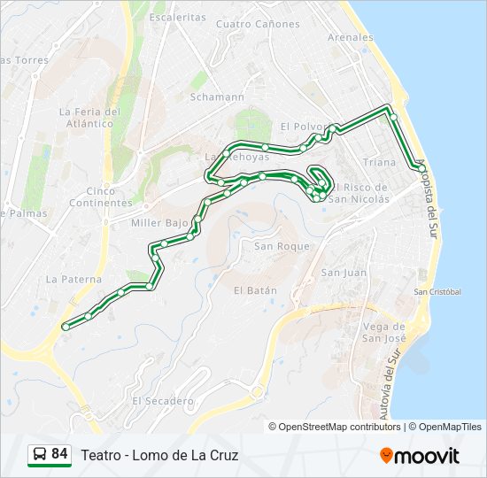 Mapa de 84 de 