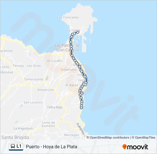 L1  Line Map