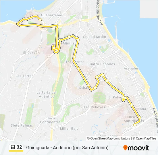 32  Line Map