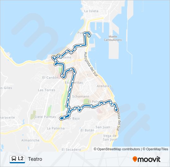 L2 Bus Line Map