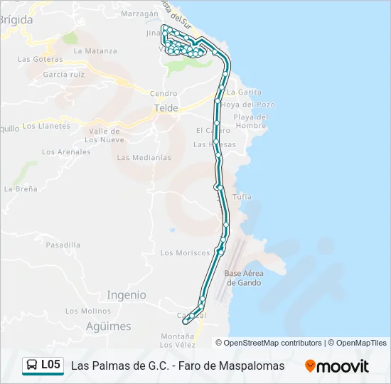 L05 Bus Line Map