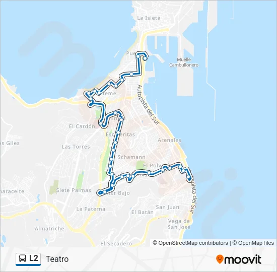 L2 Bus Line Map