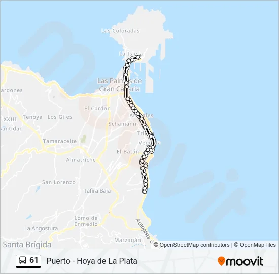 61  Line Map