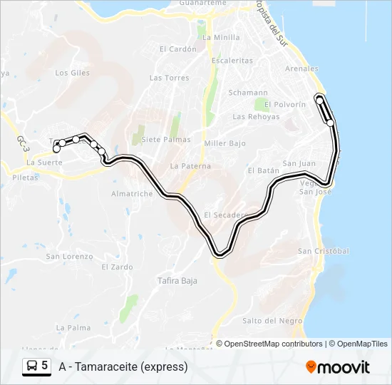 5  Line Map