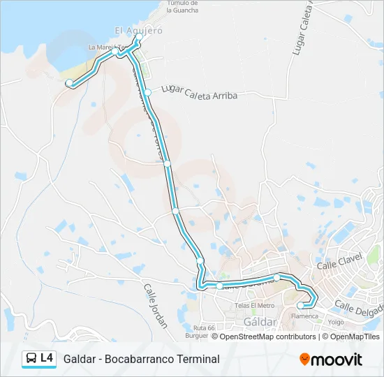 L4 Bus Line Map