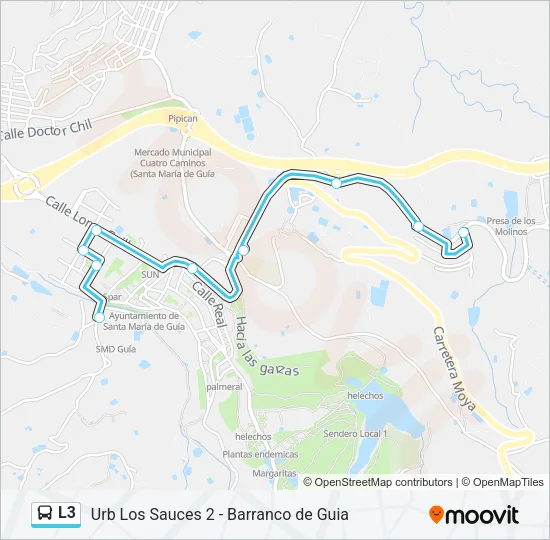 L3 Bus Line Map