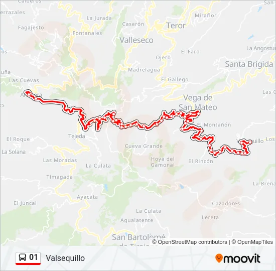 01 Bus Line Map