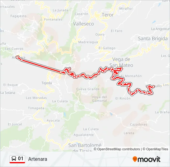 01 Bus Line Map
