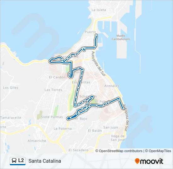 L2 Bus Line Map