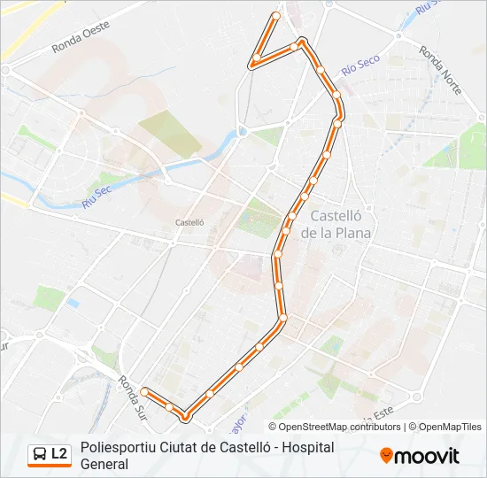 L2 Bus Line Map