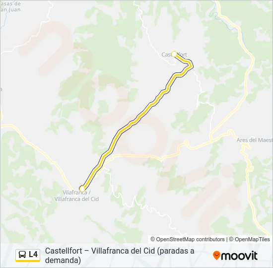 L4 Bus Line Map