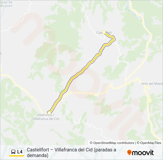 L4 Bus Line Map