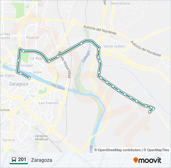 Schedules, Stops & Maps - Zaragoza (Updated)
