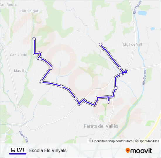 LV1  Line Map
