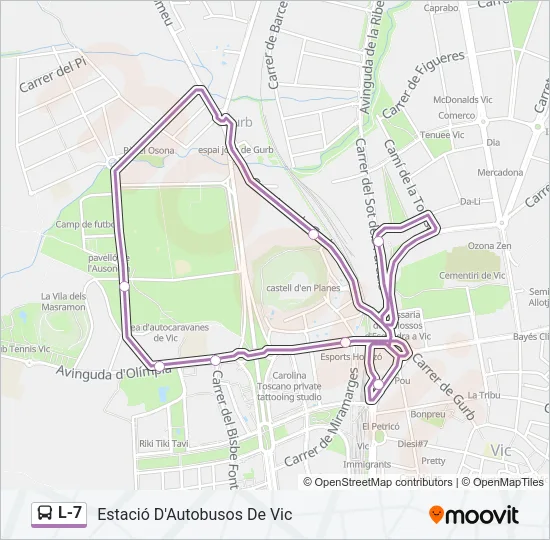L-7  Line Map