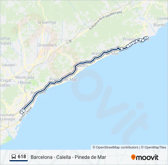618  Line Map