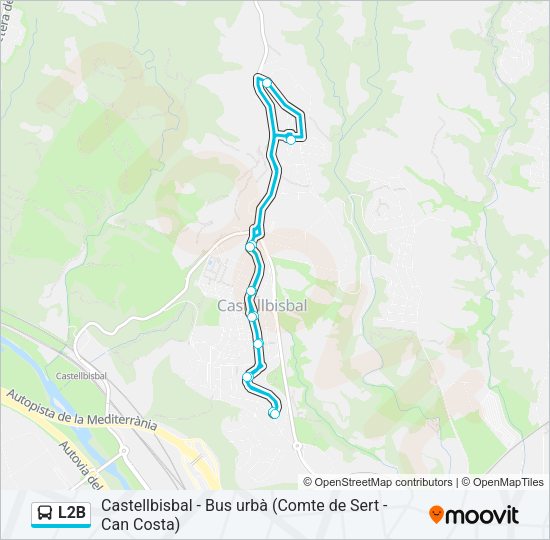Mapa de L2B de 