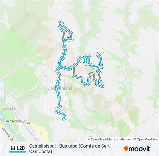 Mapa de L2B de 