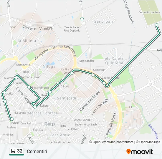 32  Line Map