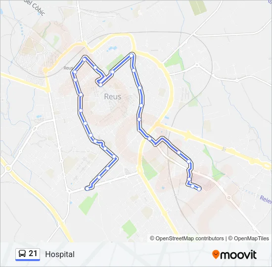 21  Line Map