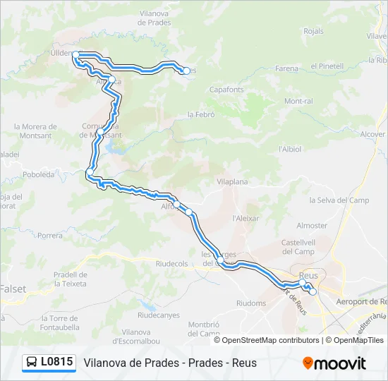 L0815 Bus Line Map