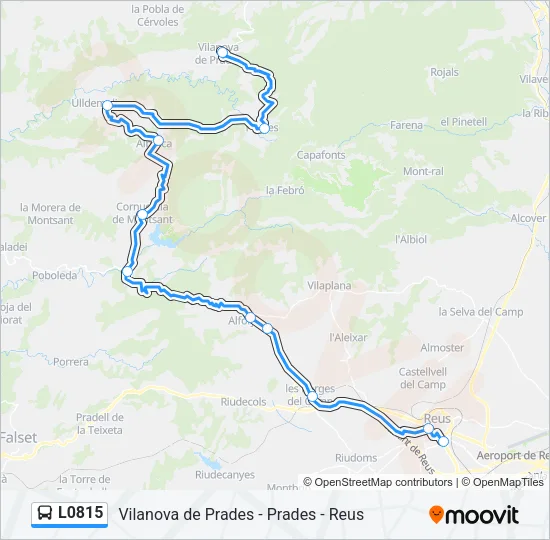 L0815 Bus Line Map