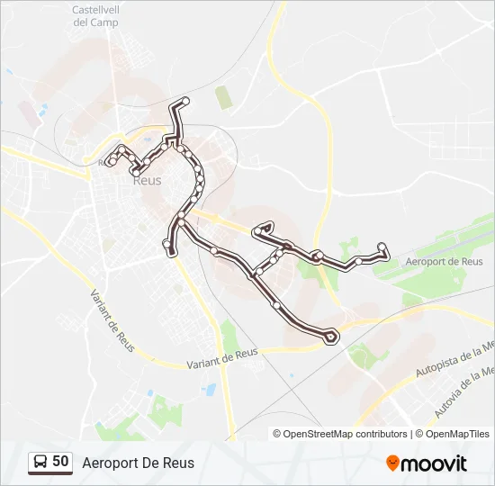 50  Line Map