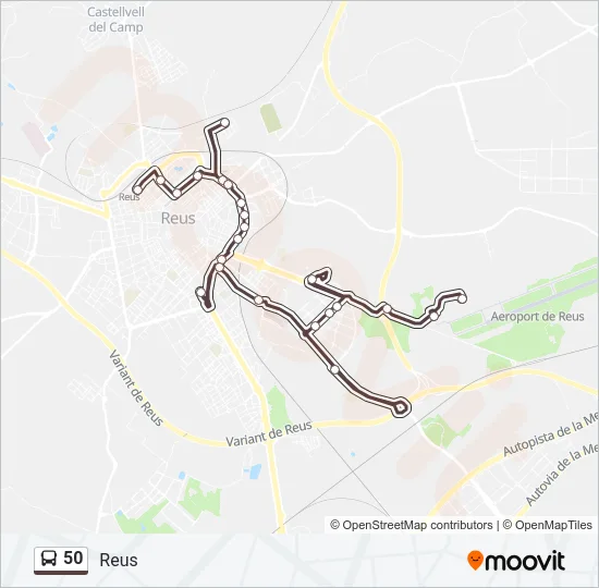 50  Line Map