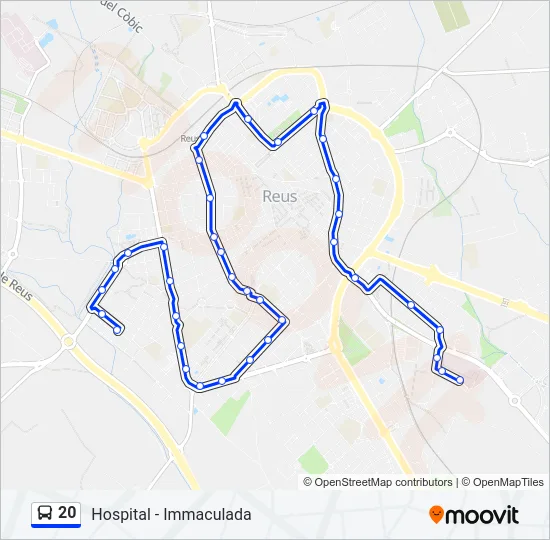 20  Line Map