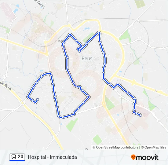 20  Line Map