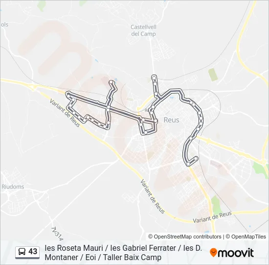 43  Line Map