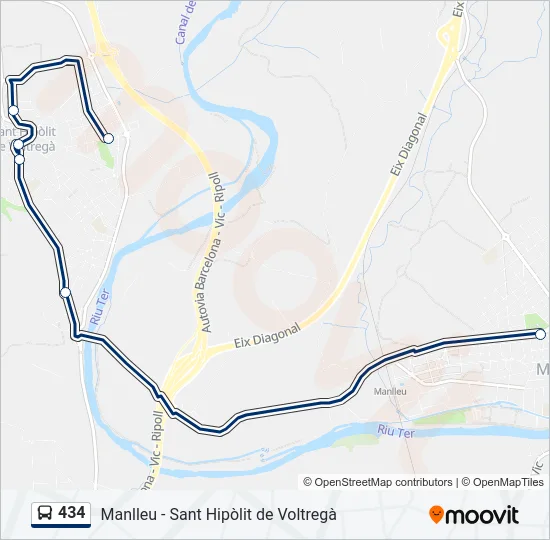 434  Line Map
