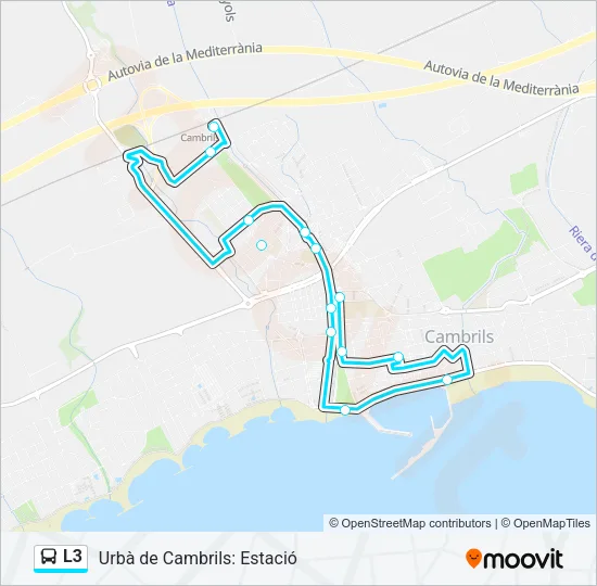 L3 Bus Line Map