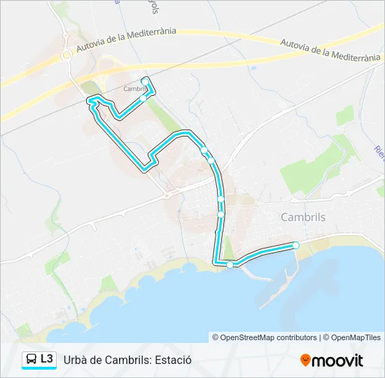 L3 Bus Line Map