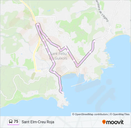 75  Line Map
