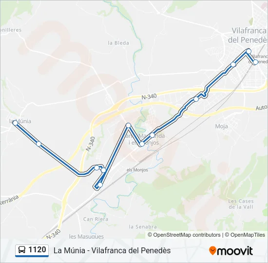 1120  Line Map