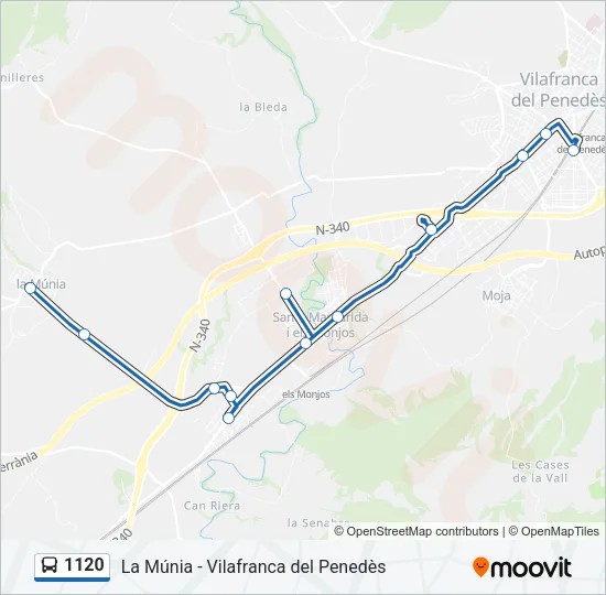 1120  Line Map