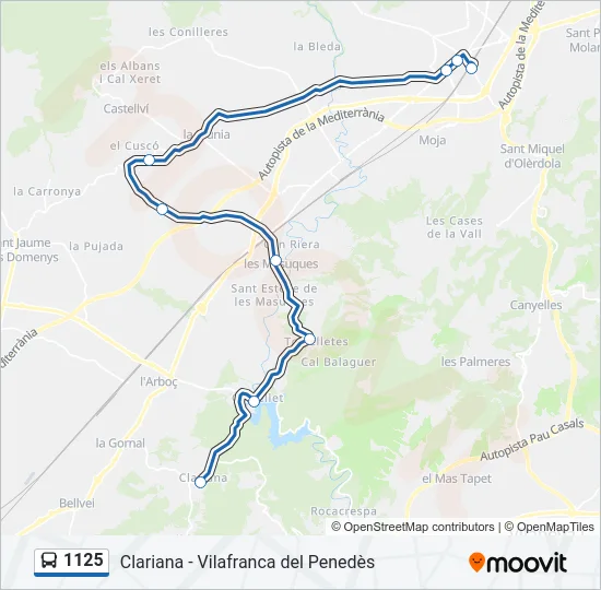 1125  Line Map