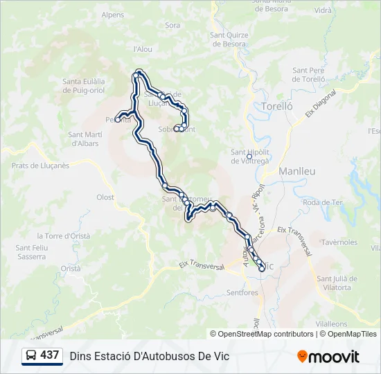437  Line Map