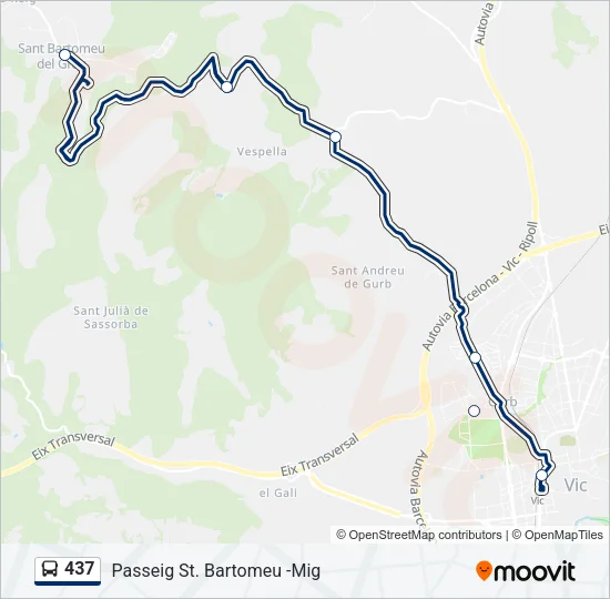 437  Line Map
