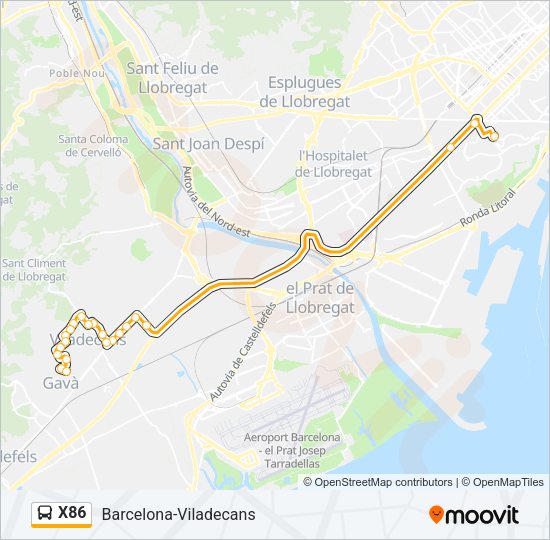 Mapa de X86 de autobús